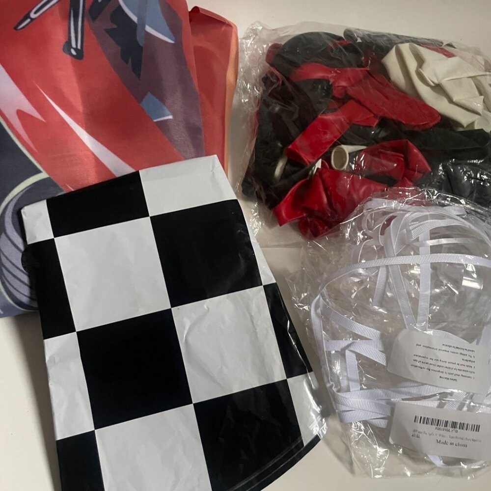 Racing Car Birthday Party Kit
